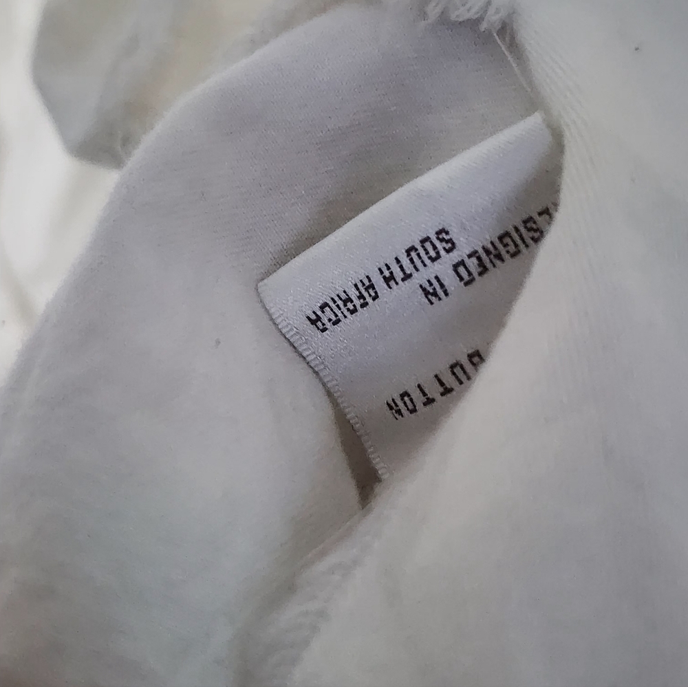 Jenni Button Military Cream Embroidered Women's Jacket - Picture 6 of 6